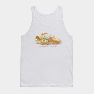 No imagination, no wings Tank Top